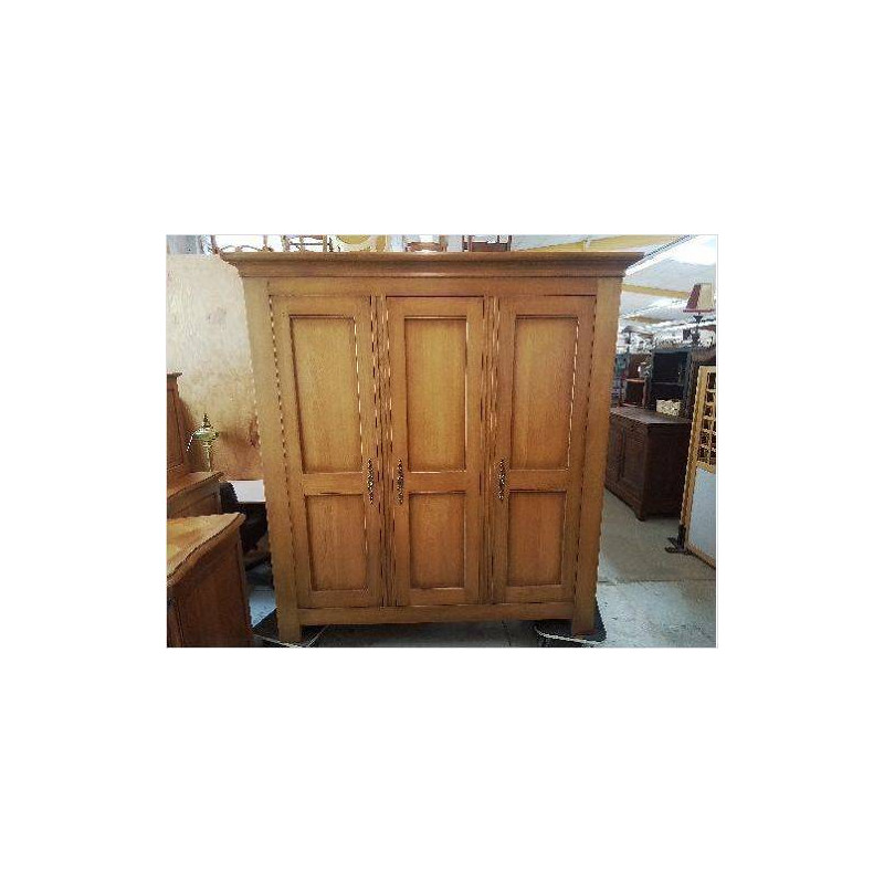 ARMOIR 3 PORTES CHENE DORÉ