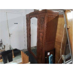 ARMOIRE ART DECO AVEC MIROIR 