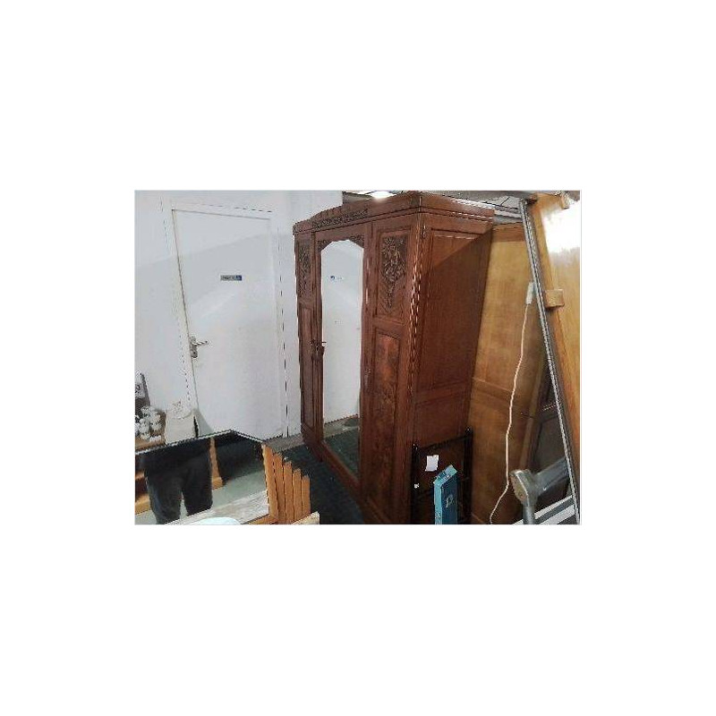 ARMOIRE ART DECO AVEC MIROIR 