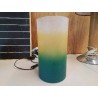 LAMPE EN VERRE COLORÉ 