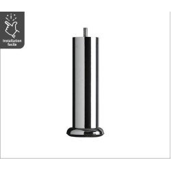 JEU DE PIEDS SOMMIER TAPISSIER METAL CHROME