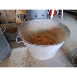 GRANDE BASSINE EN ZINC