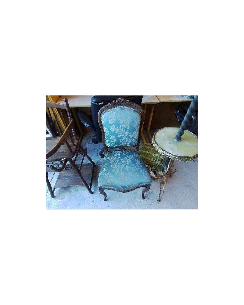 CHAISE TAPISSÉ STYLE LOUIS XV