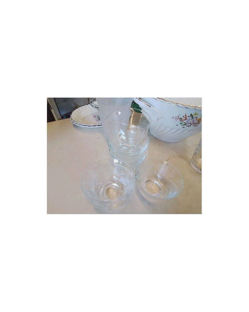 LOT DE 7 VERRES