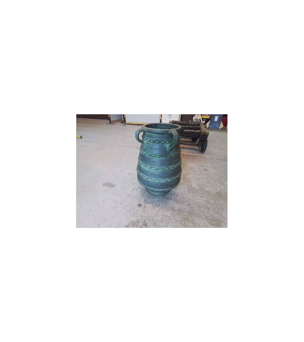 GRAND VASE A HANSES EN GRES 