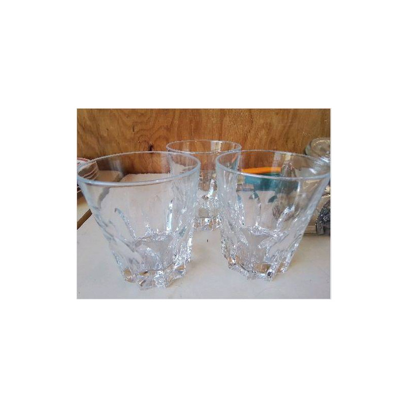 LOT DE 3 VERRES 
