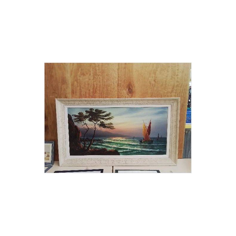 PEINTURE PAYSAGE MARITIME 