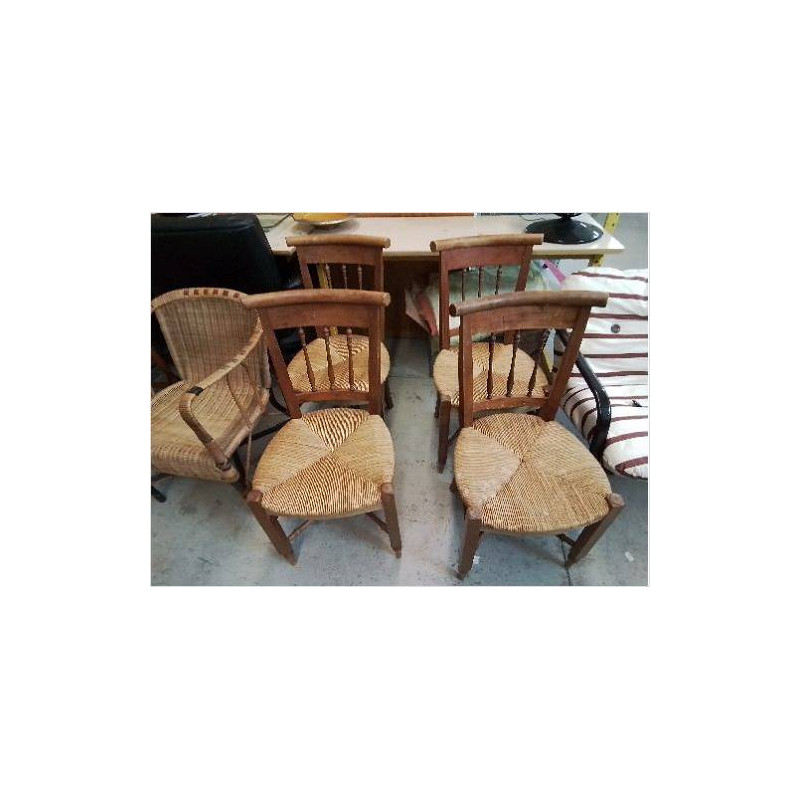 CHAISE PAILLÉE