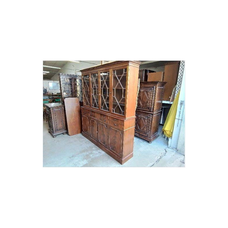 BIBLIOTHÈQUE STYLE ANGLAISE/SECRETAIRE 