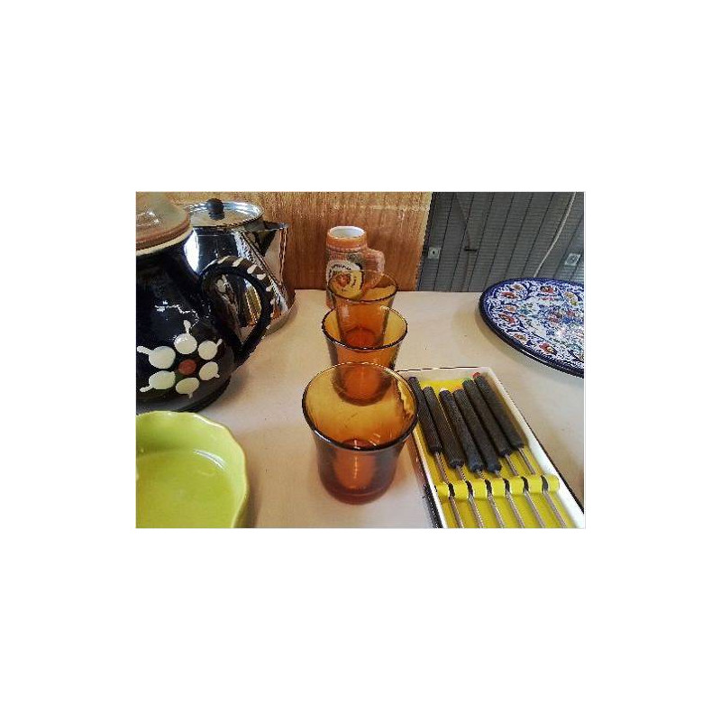 VERRE ORANGE 