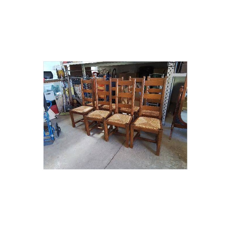 CHAISE PAILLEE RUSTIQUE
