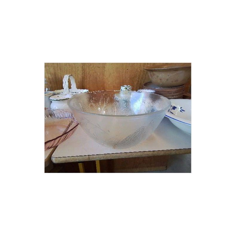 GRAND SALADIER EN VERRE