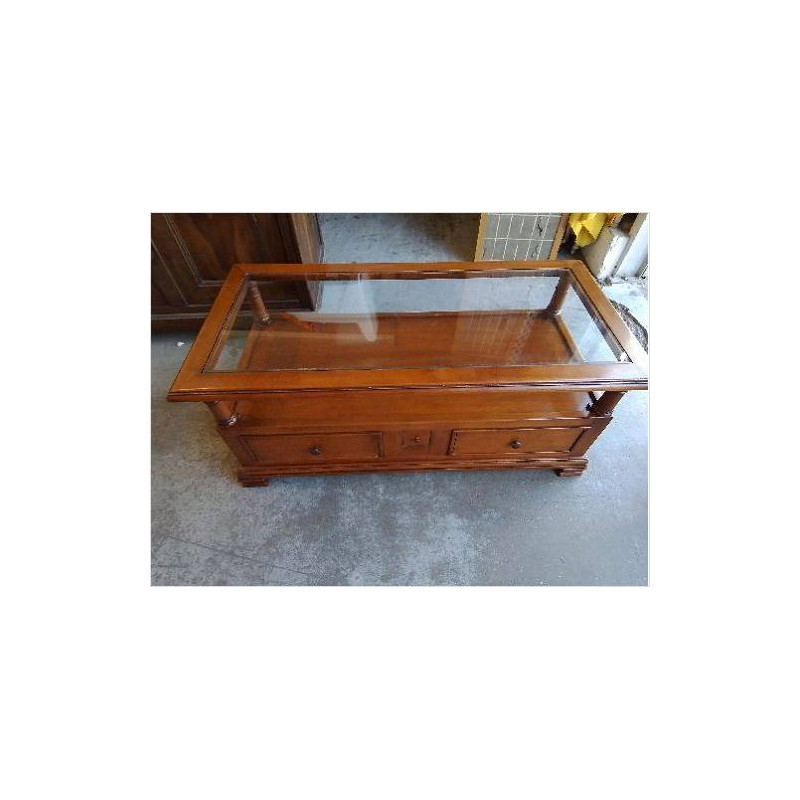 TABLE BASSE EN MERISIER 