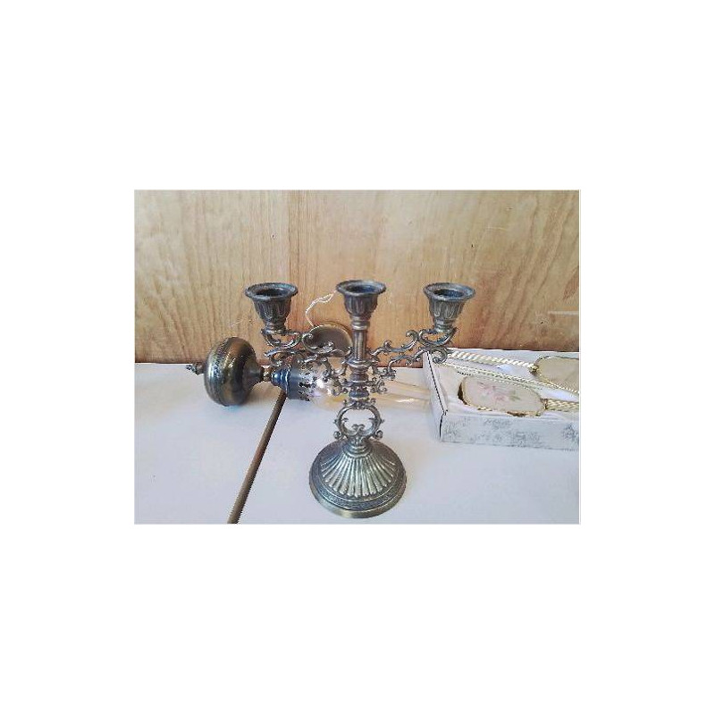 CHANDELIER EN LAITON 