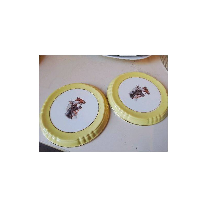 DESSOUS DE PLAT CHEVAUX 
