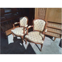 FAUTEUIL STYLE LOUIS XV
