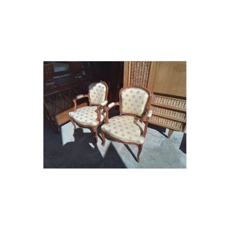 FAUTEUIL STYLE LOUIS XV