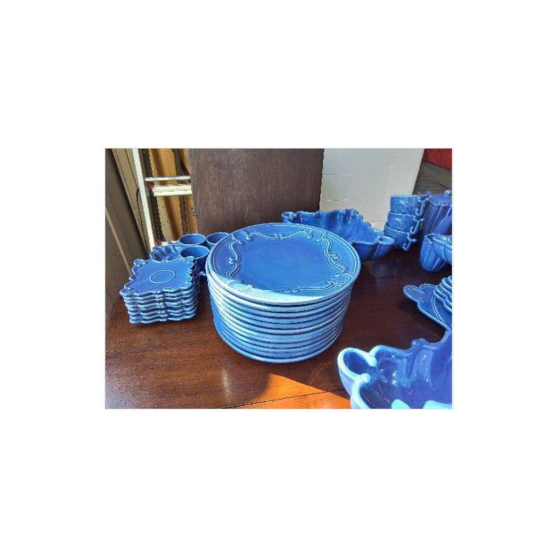 LOT DE 6 ASSIETTES PLATES ANTHEOR