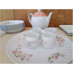 LOT DE 4TASSES THARAUD LIMOGES