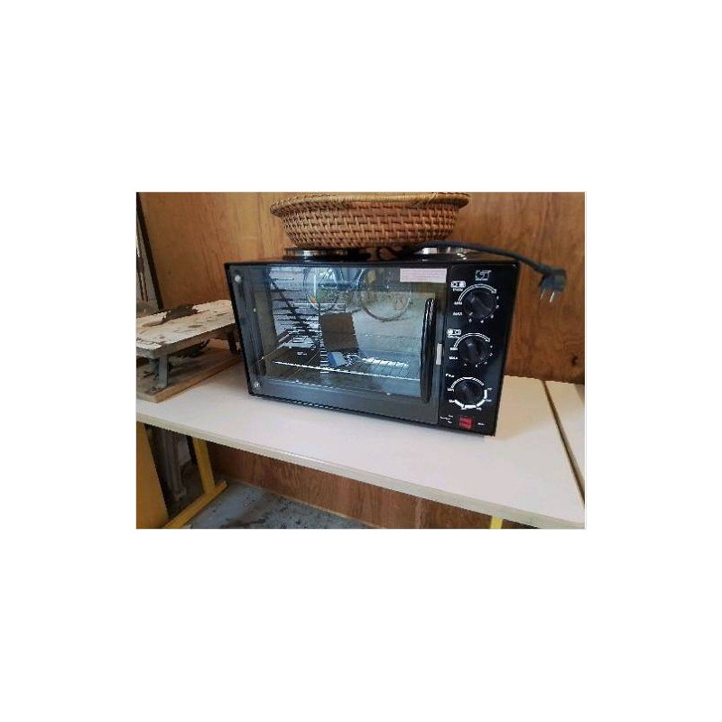 COMBINE PLAQUES ELECTRIQUE ET MINI FOUR GRILL