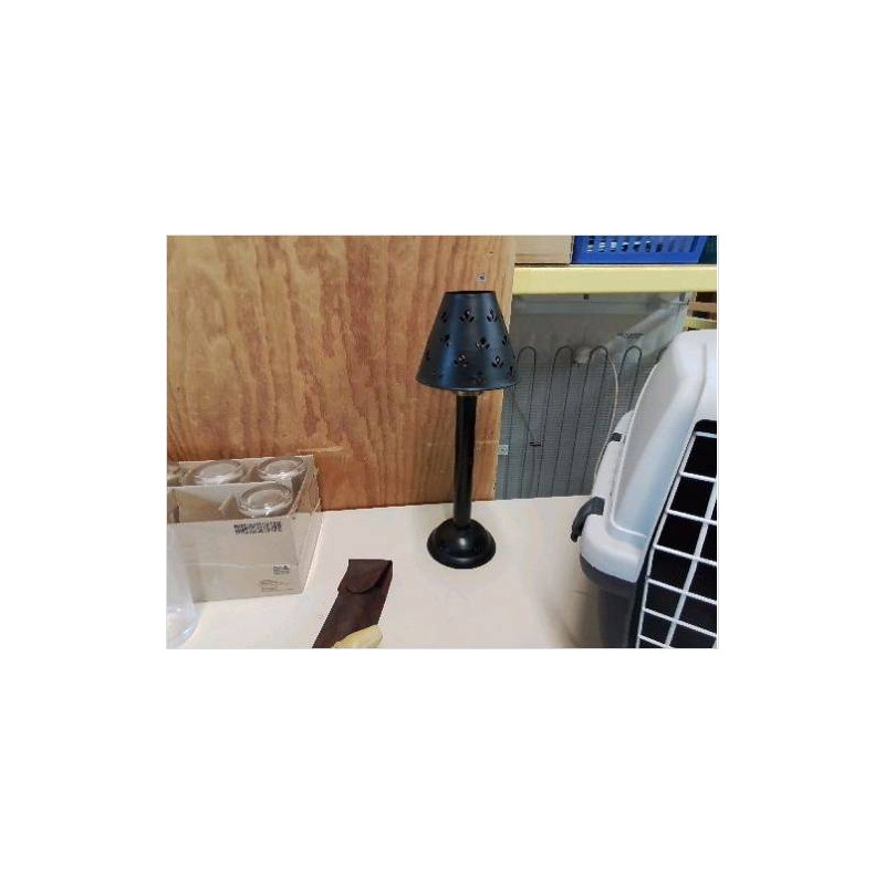 PORTE PHOTOPHORE TOLE EN LAMPE