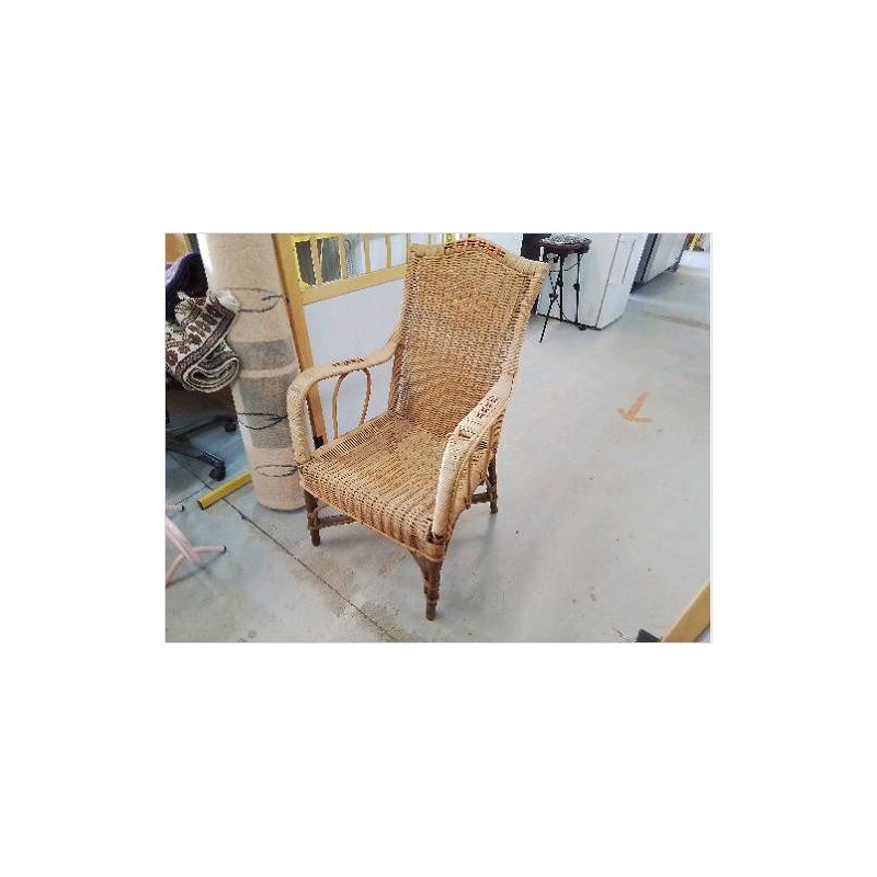 FAUTEUIL EN ROTIN