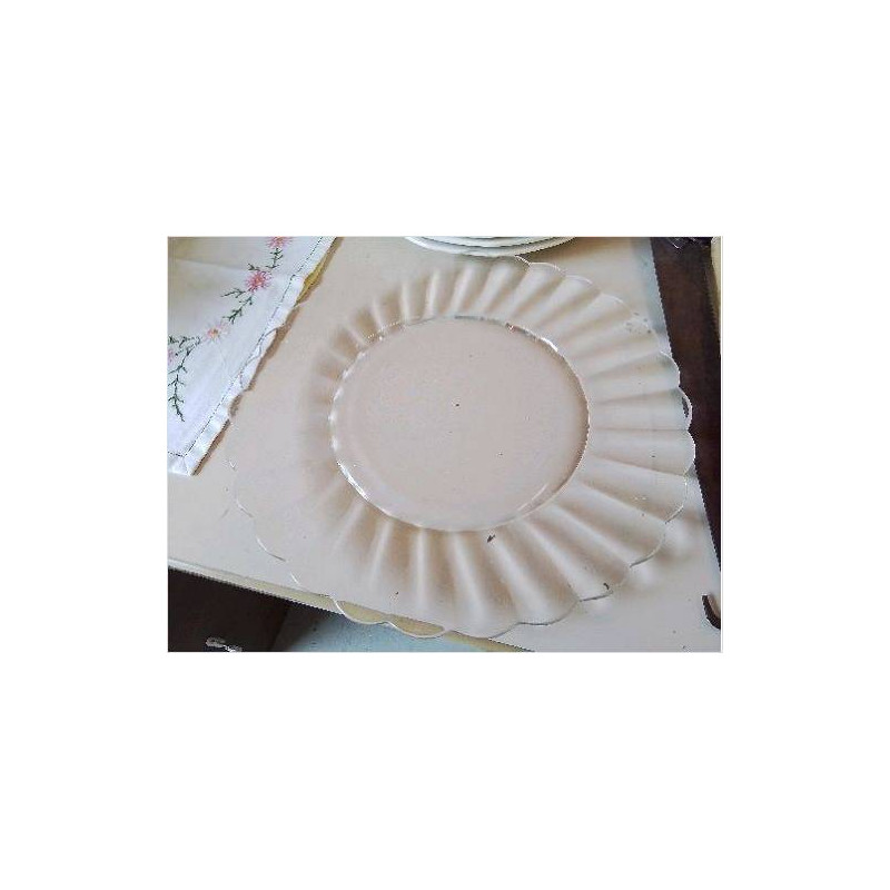 PLAT EN VERRE MARGUERITE