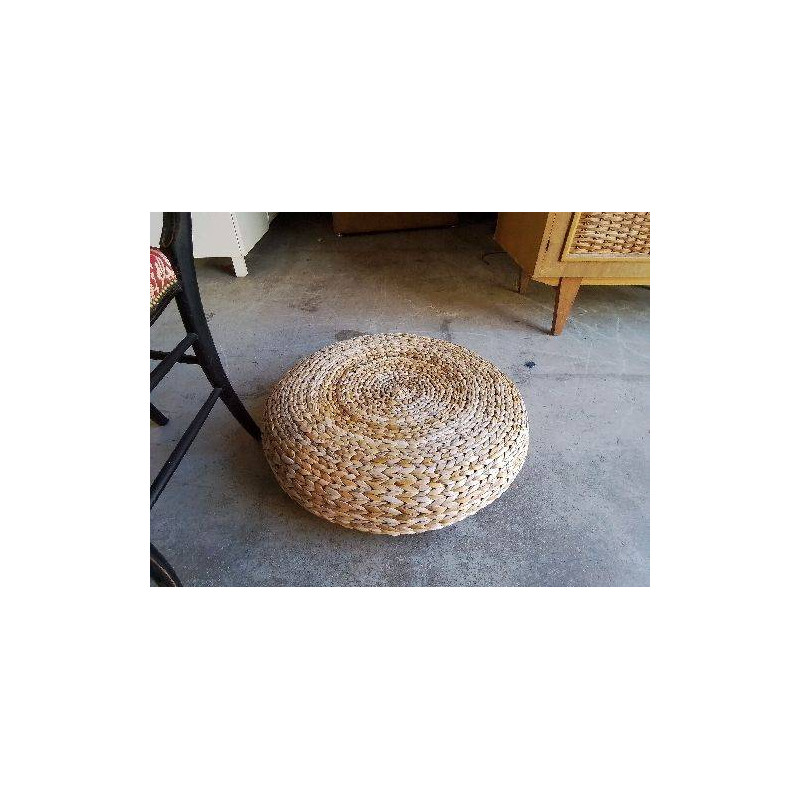 POUF ROTIN 
