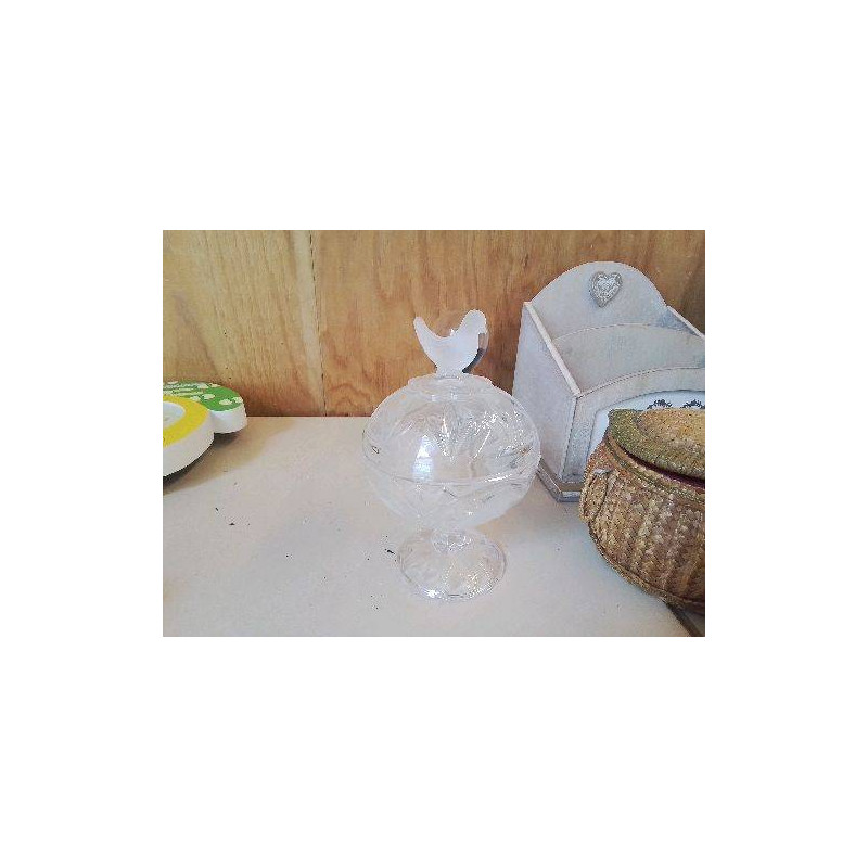 BOMBONNE CRISTAL PETIT OISEAU 