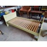 LIT VERT AVEC SON SOMMIER 90X190
