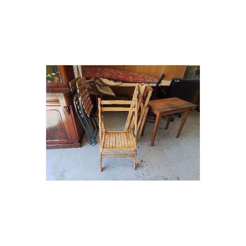 CHAISE PLIANTE EN BOIS 
