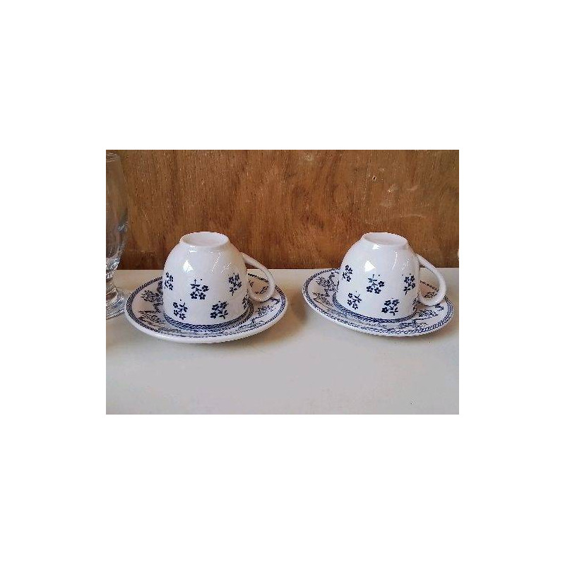 TOI ET MOI EN PORCELAINE FINE ANGLAISE