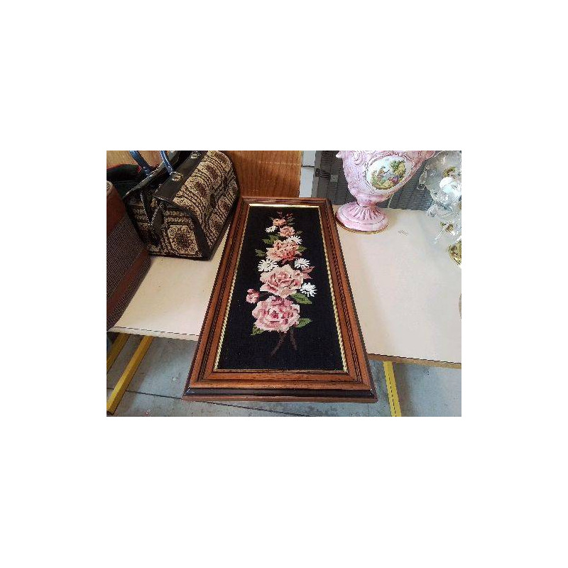 CADRE MOTIF FLORAL 