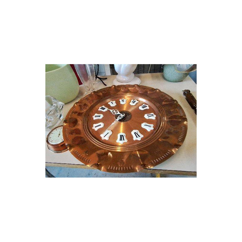 HORLOGE EN CUIVRE 