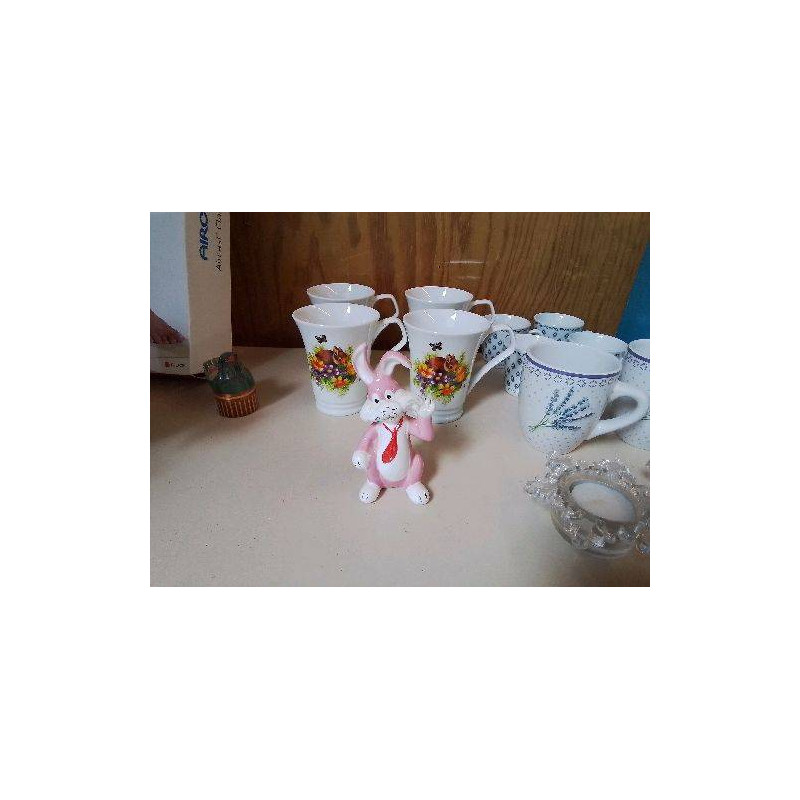 LAPIN ROSE DECO 