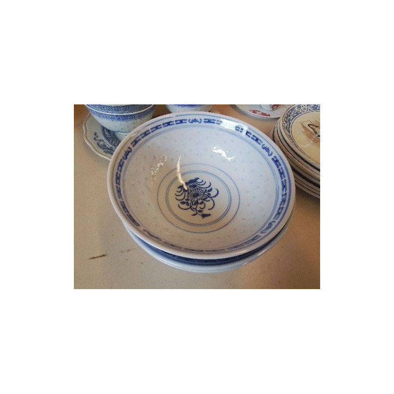 LOT DE 3 BOL ASIATIQUE 