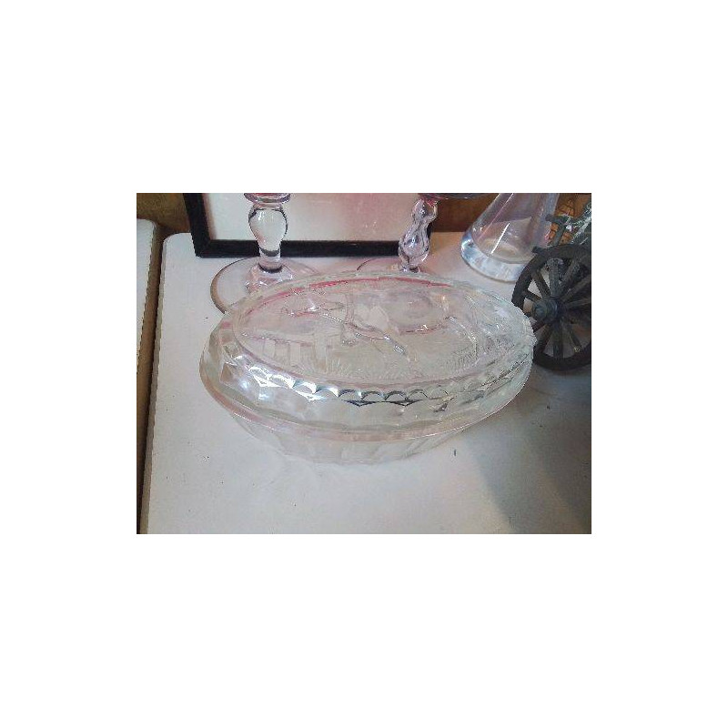BEURRIER EN VERRE