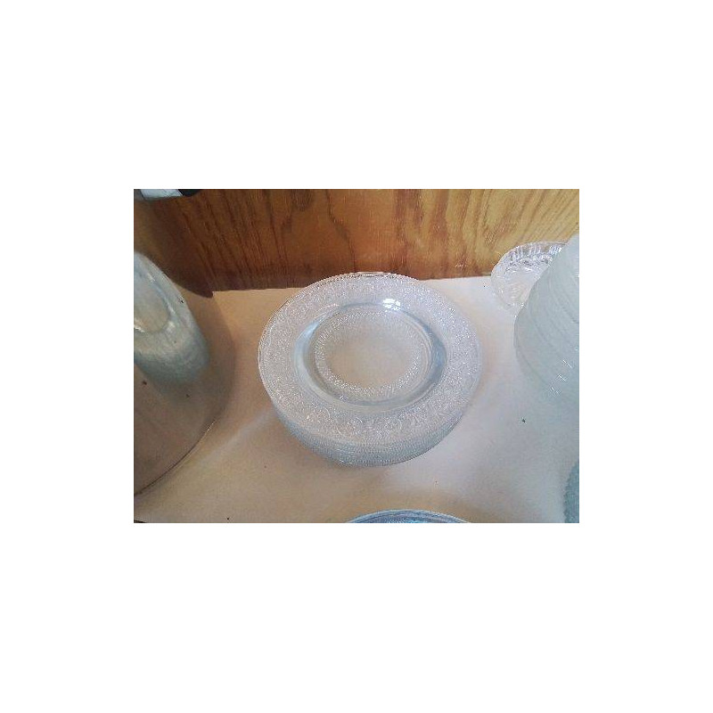 LOT DE 7 ASSIETTES A DESSERT