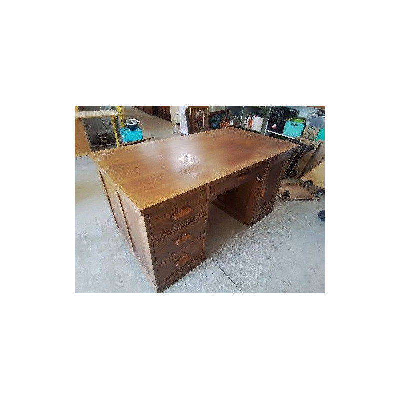 BUREAU EN BOIS MASSIF 