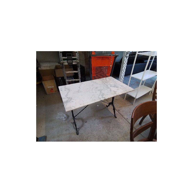 TABLE DE BISTROT PIED EN FONTE 