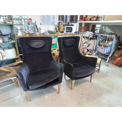 FAUTEUIL NOIR IKEA
