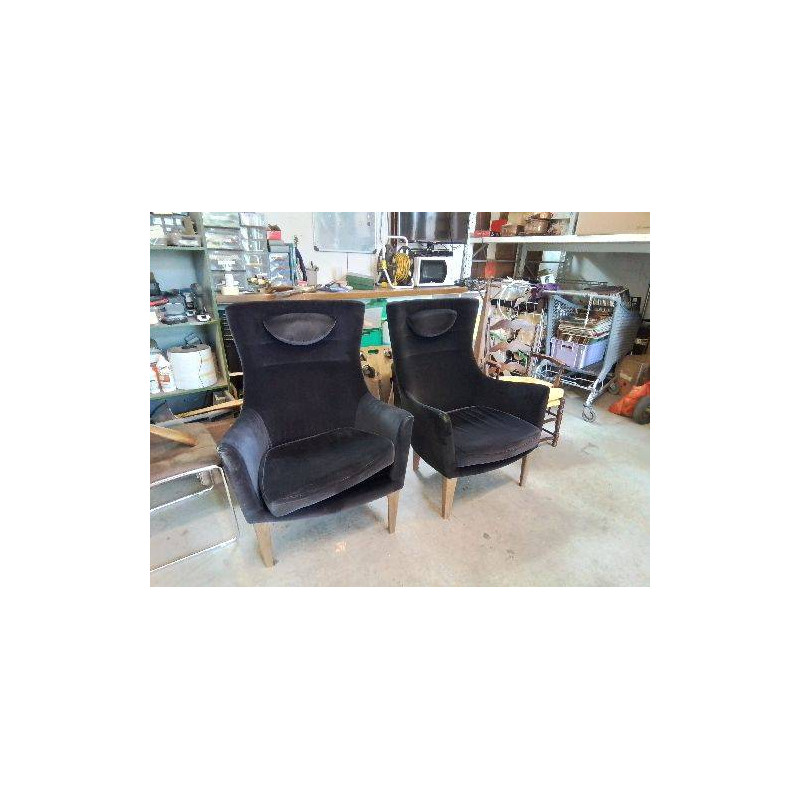 FAUTEUIL NOIR IKEA