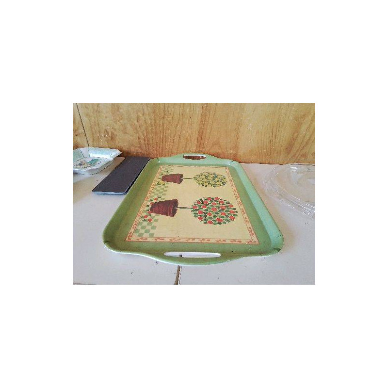 PLATEAU MOTIF FLORAL 