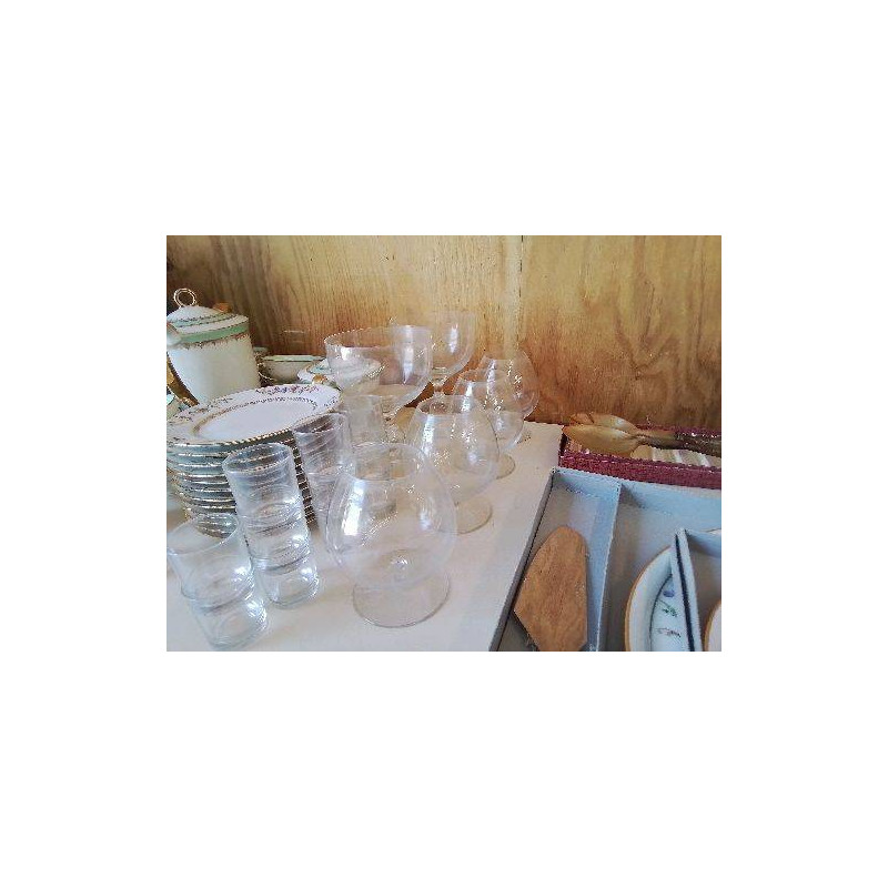 LOT DE 4 VERRE BALLON 