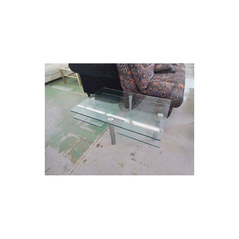 TABLE DE SALON EN VERRE DESIGN 2000’S
