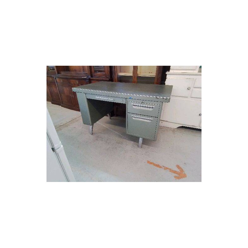 BUREAU EN TOLE ANNEE 60