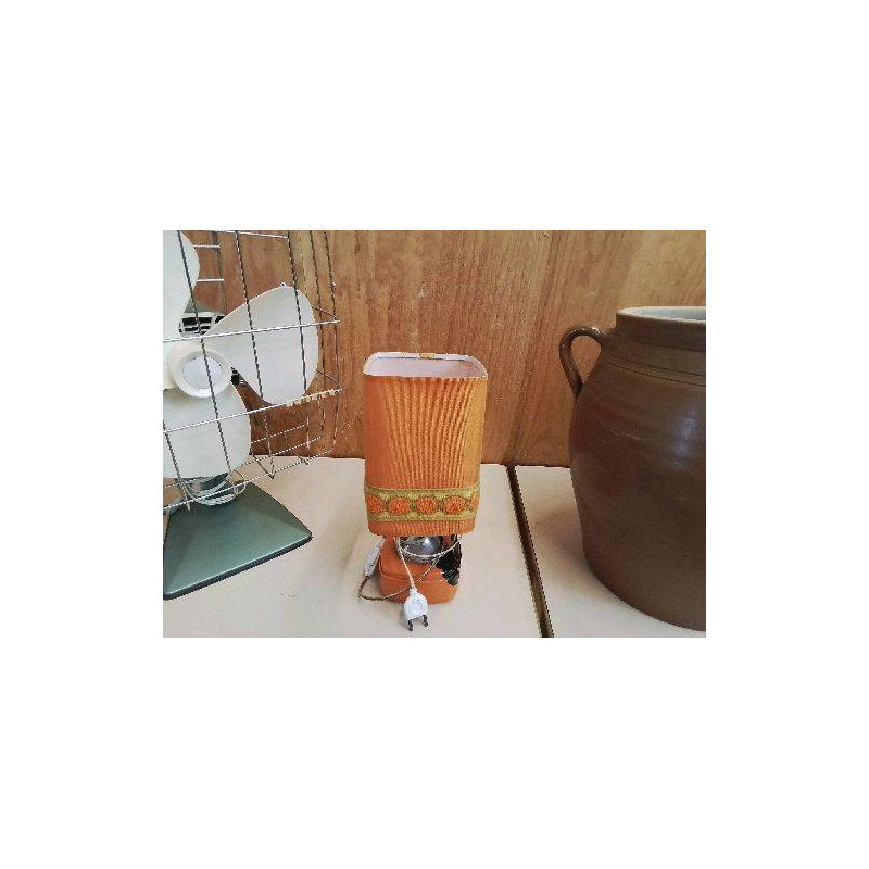 LAMPE VINTAGE ORANGE 
