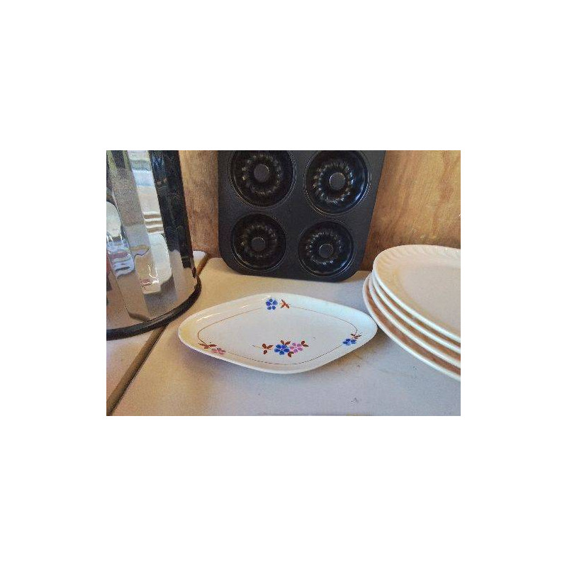 RAVIER MOTIF FLORAL 
