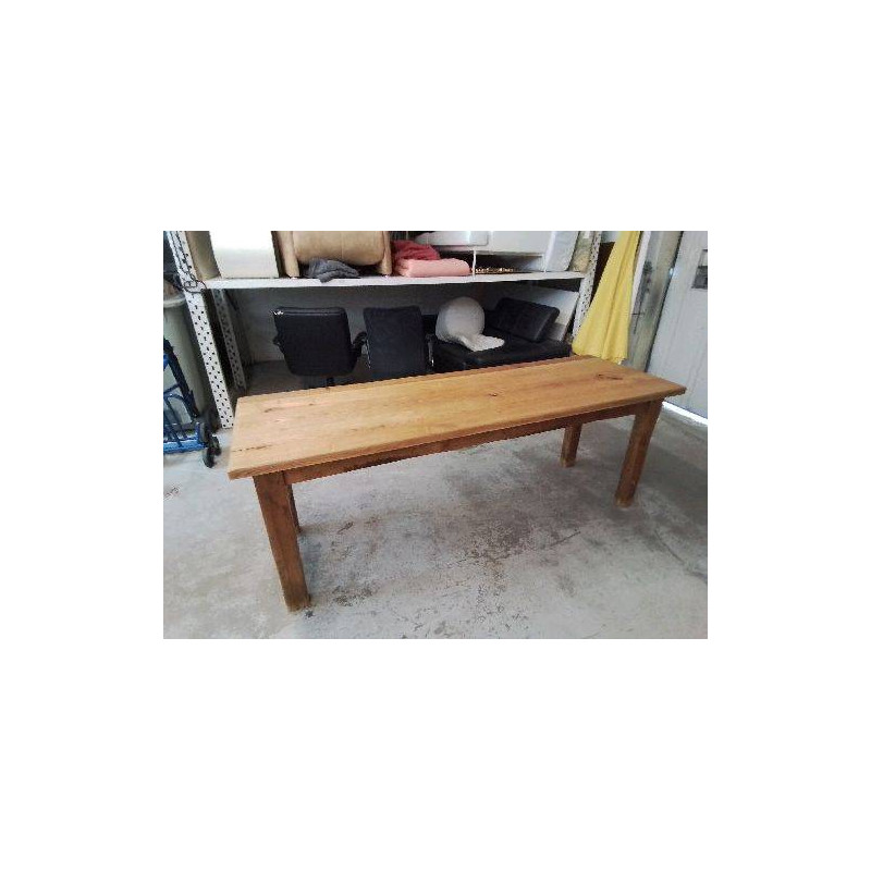 TABLE DE RÉFECTOIRE EN BOIS 