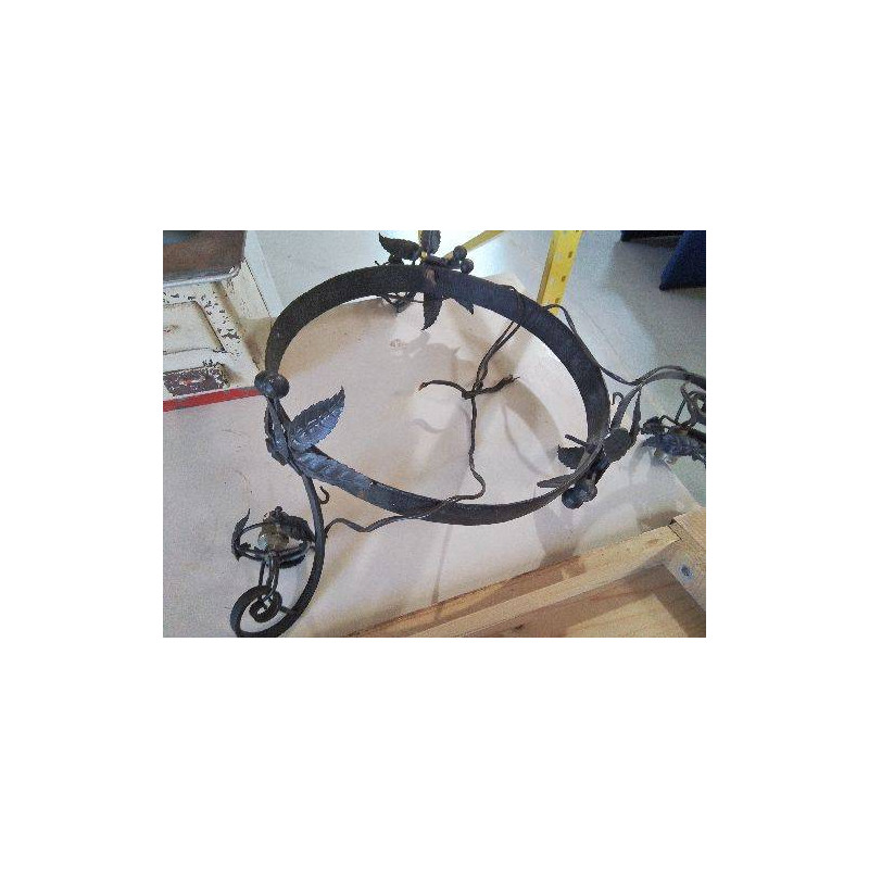 SUSPENSION EN FER FORGÉ 